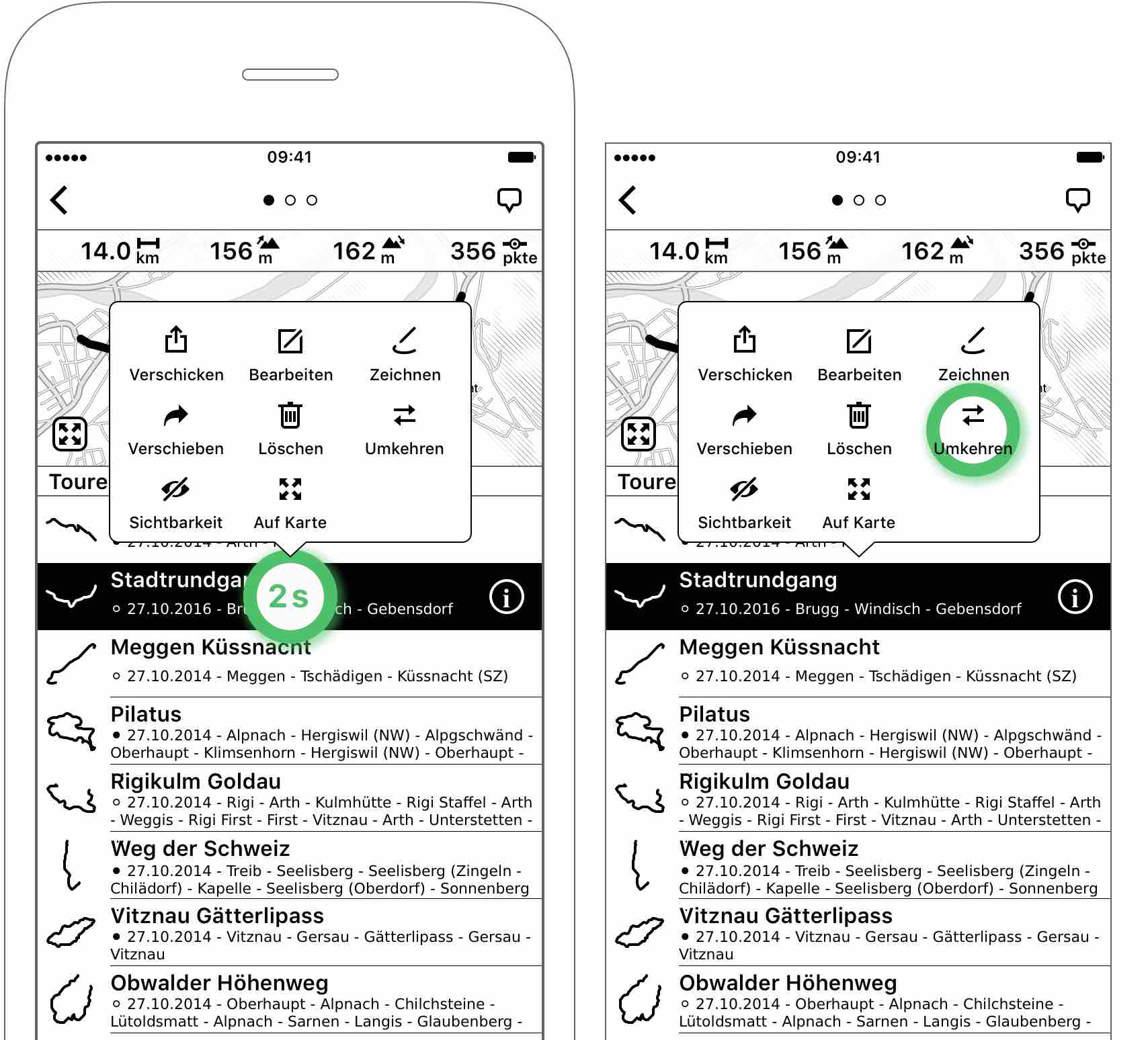 Abbildung 3.10: Tour umkehren